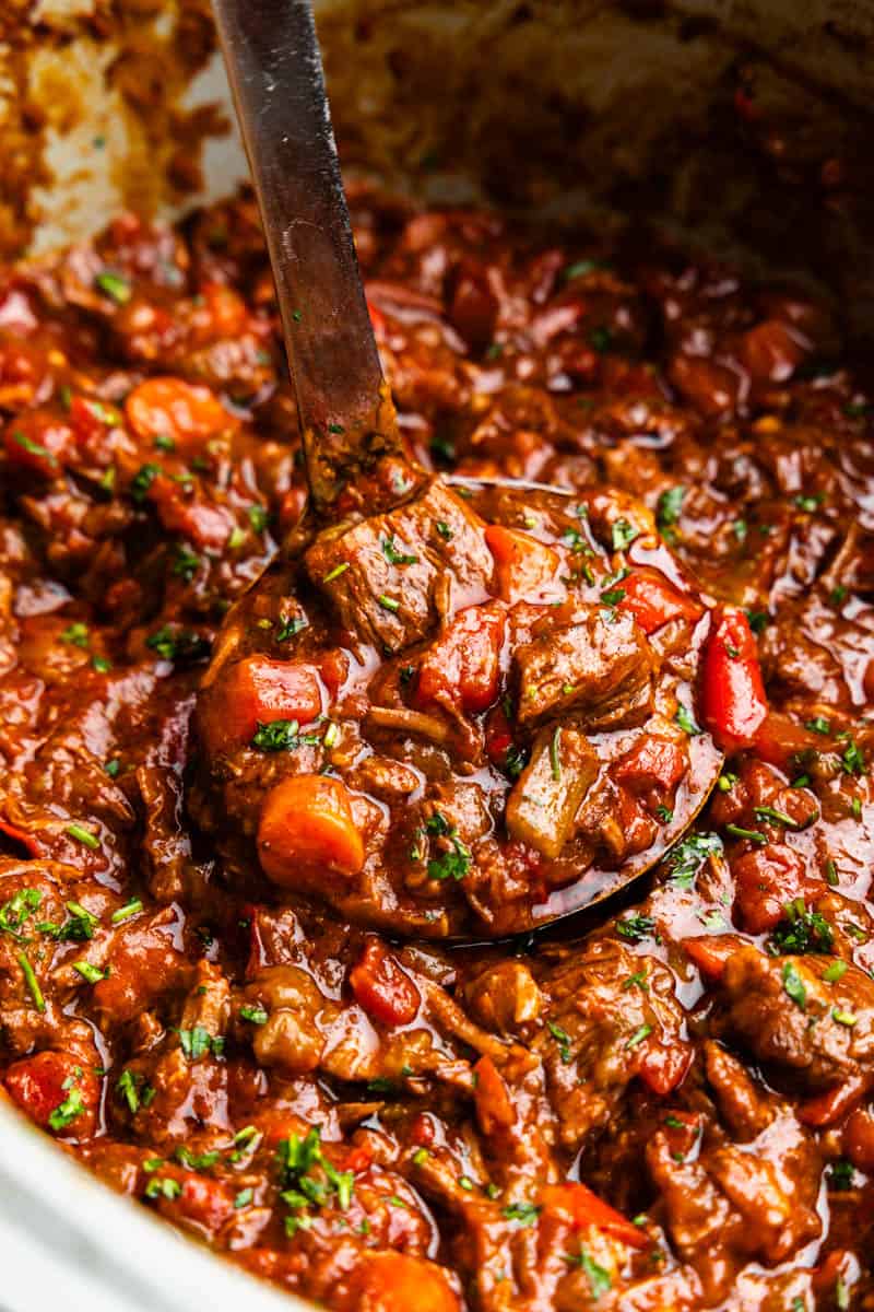Simmered Texas Beef Chili with Beans
