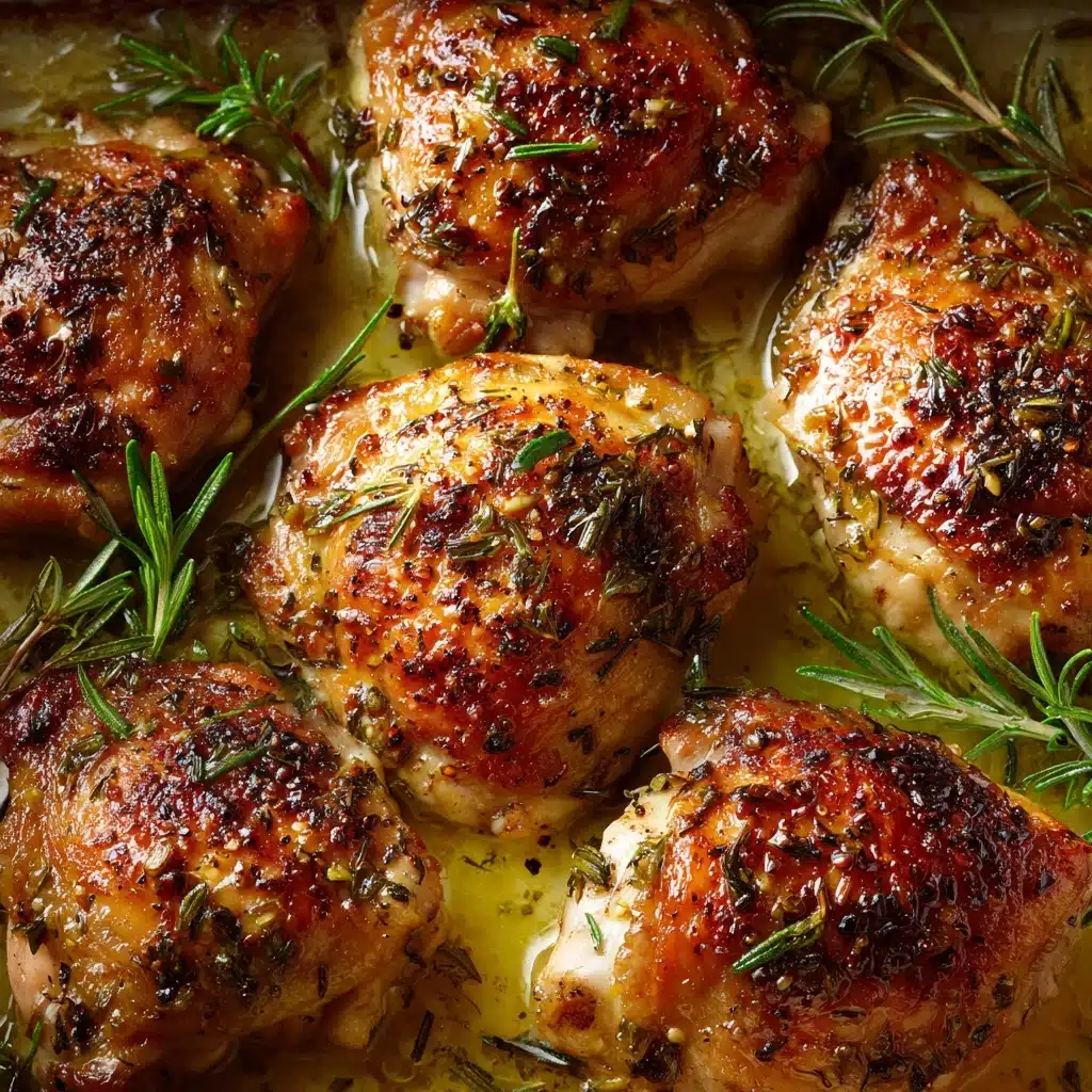 Fresh Herb-Baked Chicken Thighs with Asparagus
