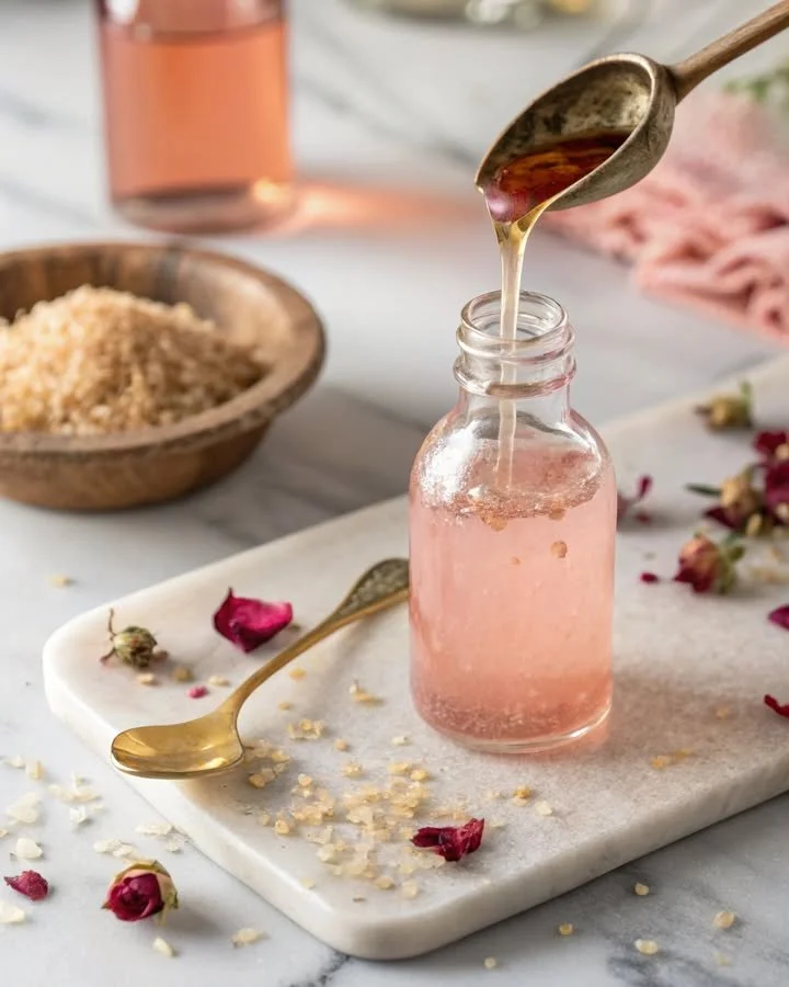 Rose Petal Simple Syrup