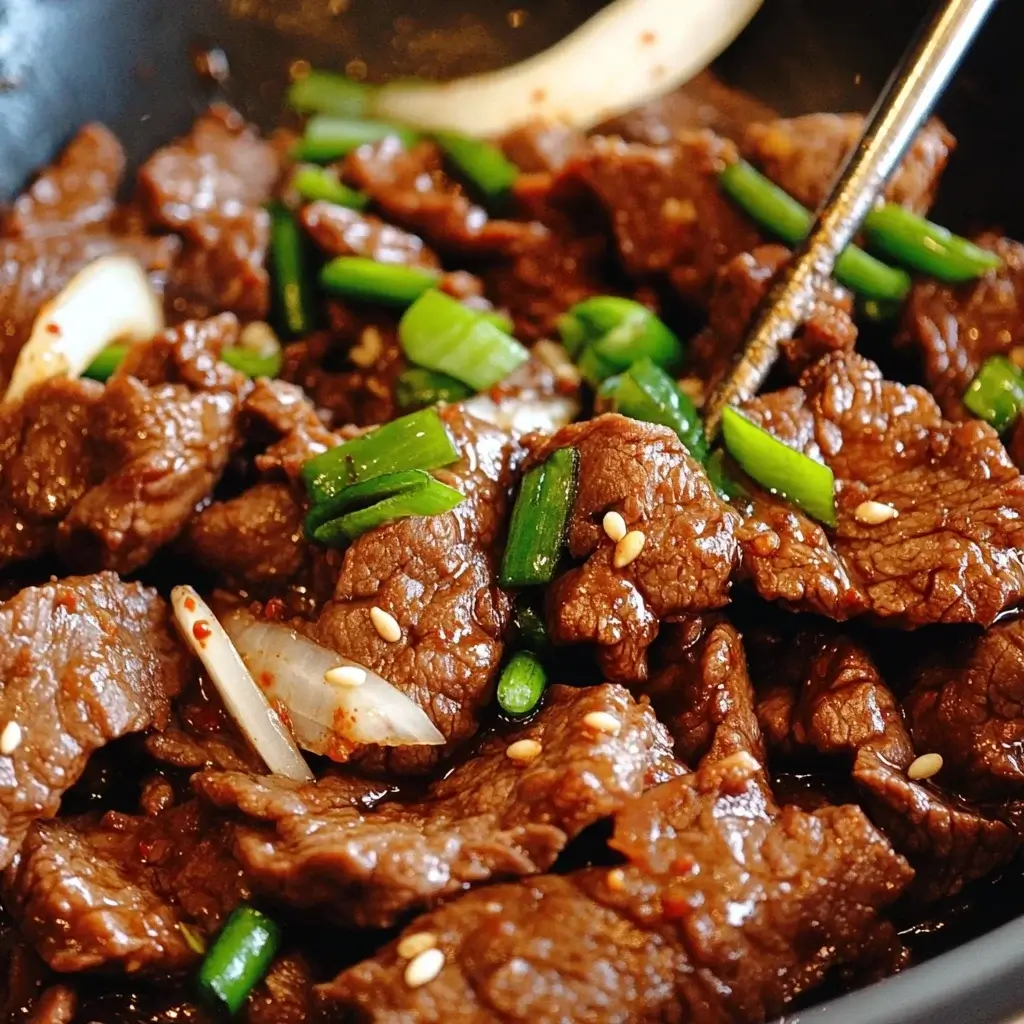 Spicy Korean-Style Beef Bulgogi