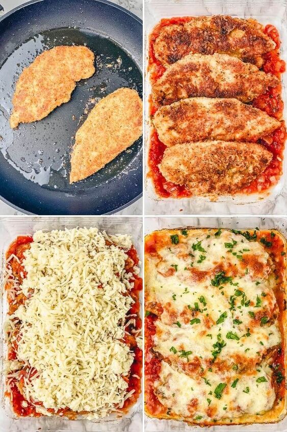 Perfectly Crispy Chicken Parmesan