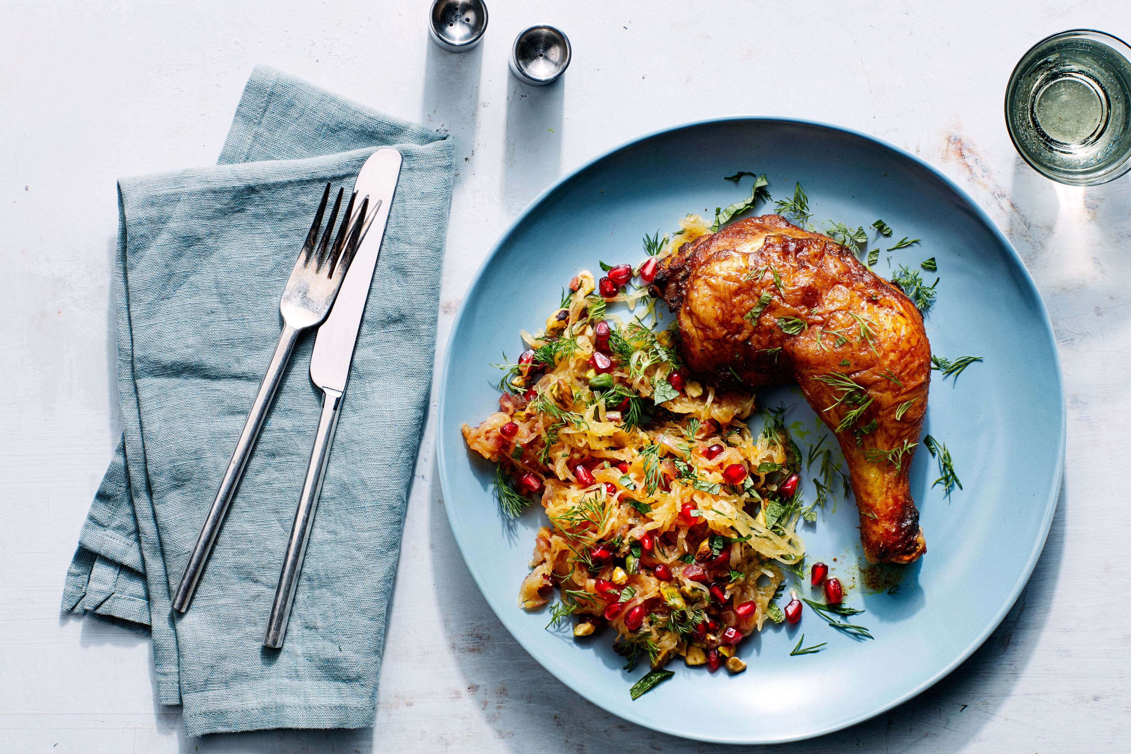 Chicken Pepián with Squash Seeds