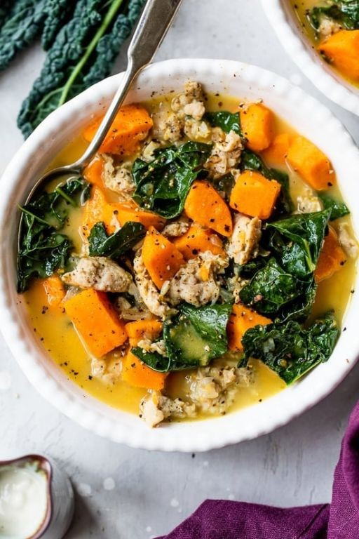 Sautéed Kale and Sweet Potato Medley