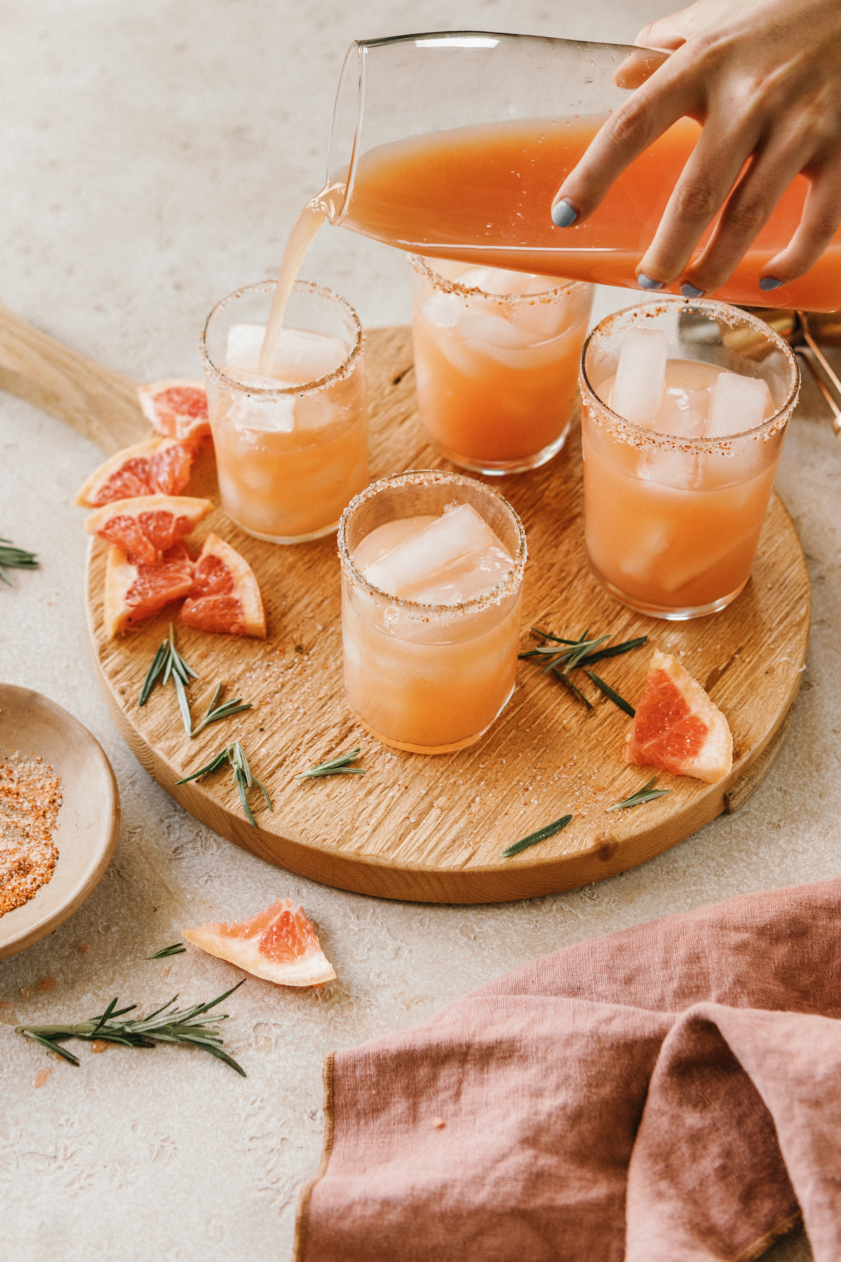 Shaken Smoked Mezcal Paloma