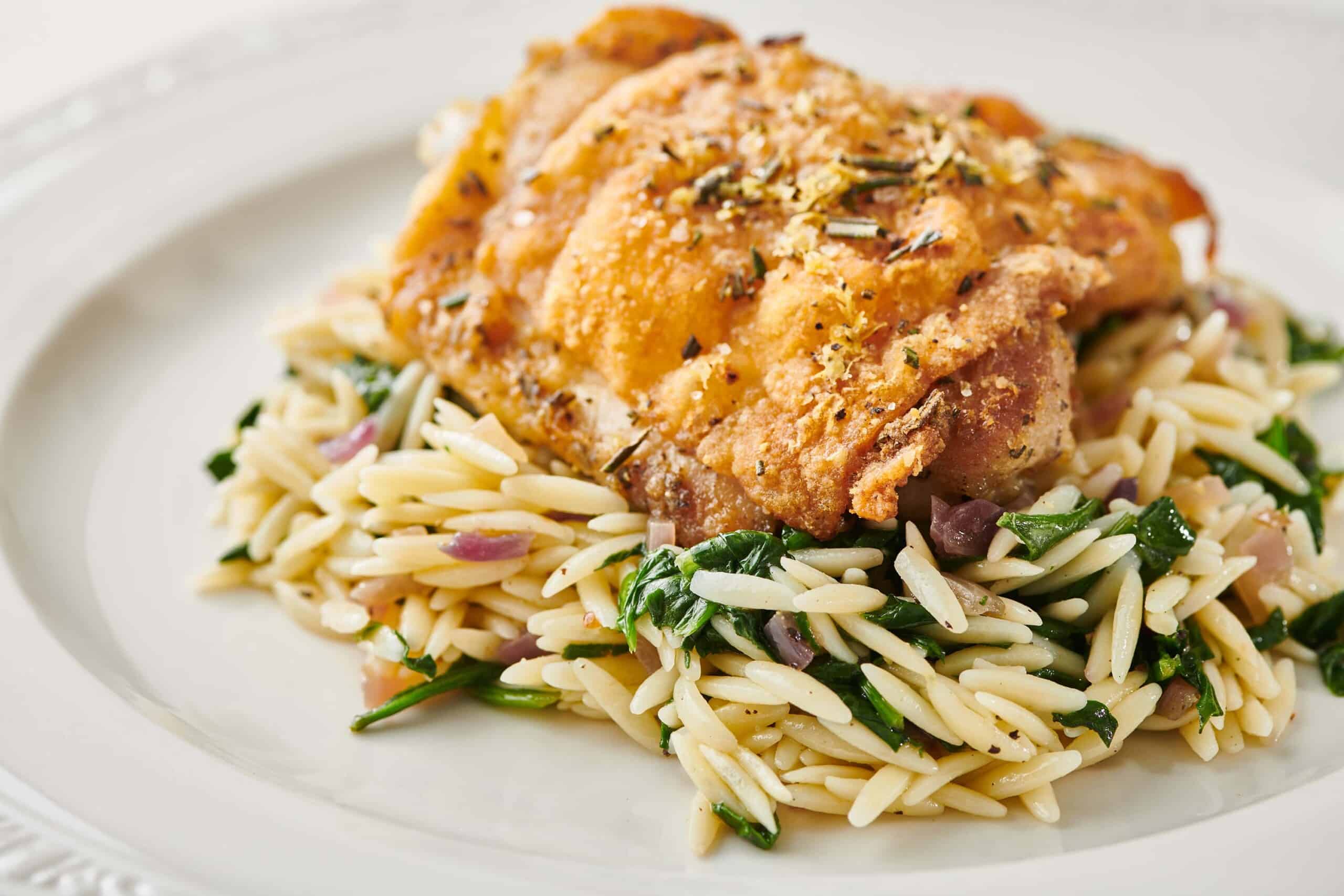 Grilled Lemon-Rosemary Chicken Thighs