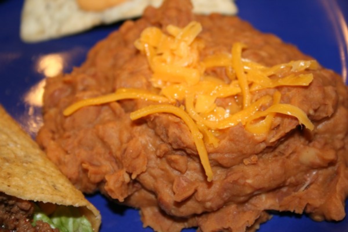 Slow-Cooked Refried Beans with Smoked Paprika