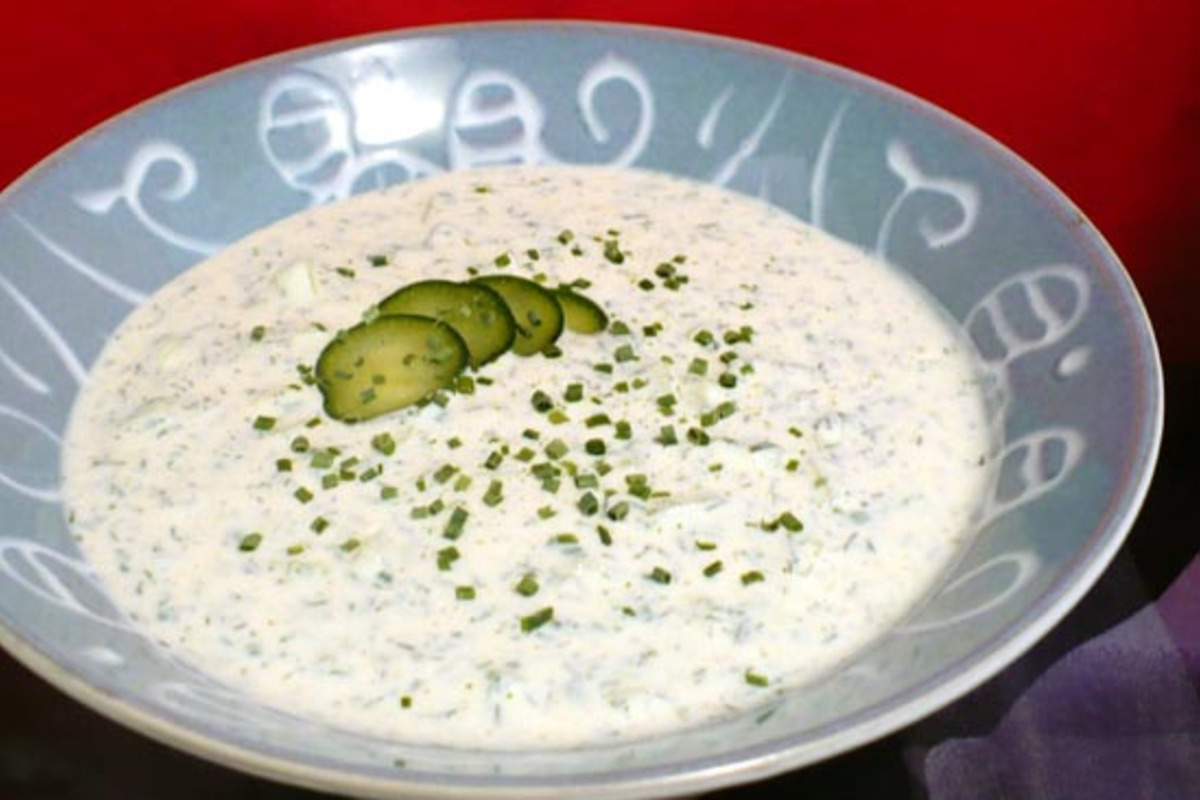 Cucumber Mint Cold Soup