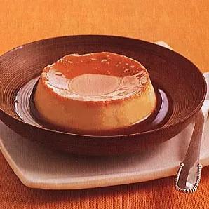 Caramel-Baked Flan with Vanilla Bean