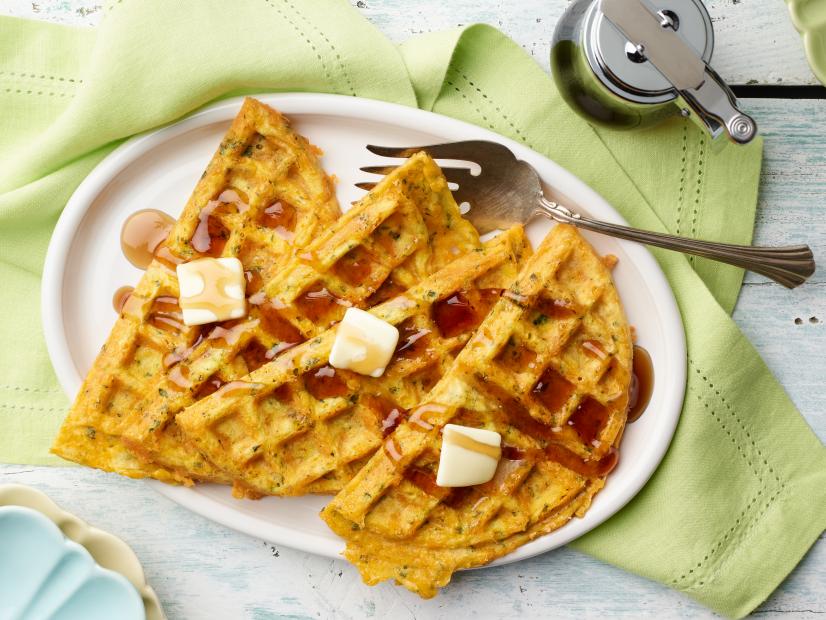 Cheddar and Everything Seasoning Chaffle