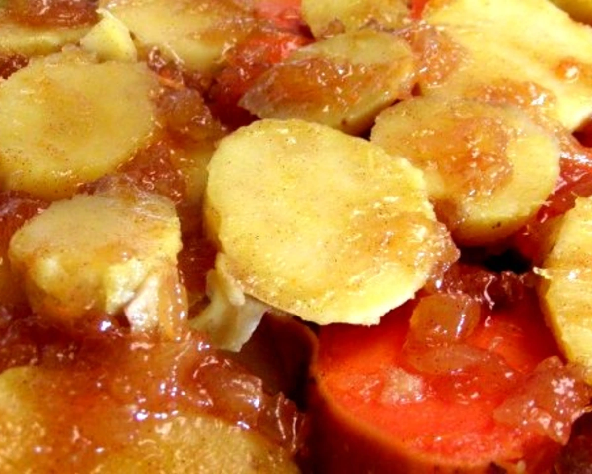 Hawaiian-Style Sweet Potato and Pineapple Skewers
