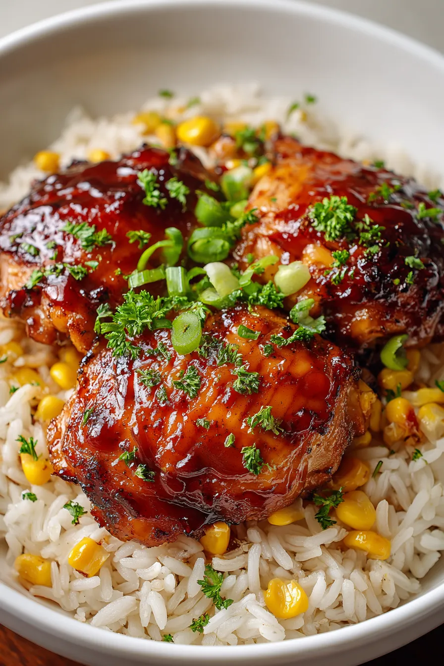 Annatto-Smoked Chicken and Rice