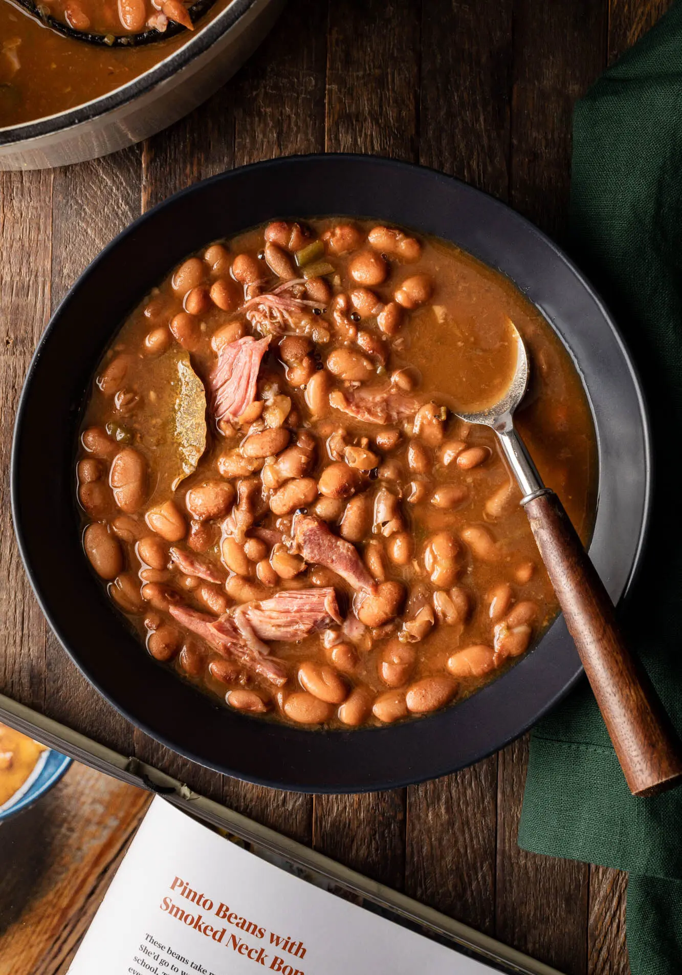 Smoked Paprika Mashed Pinto Beans