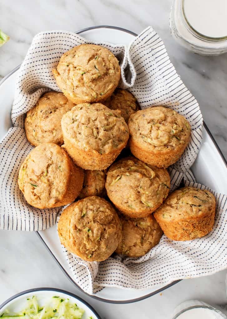 Spinach-Zucchini Mini Muffins
