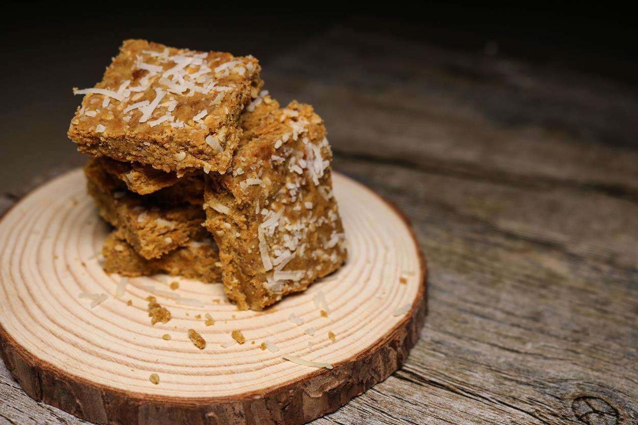 Wheat Flour Sukhdi with Jaggery and Cardamom