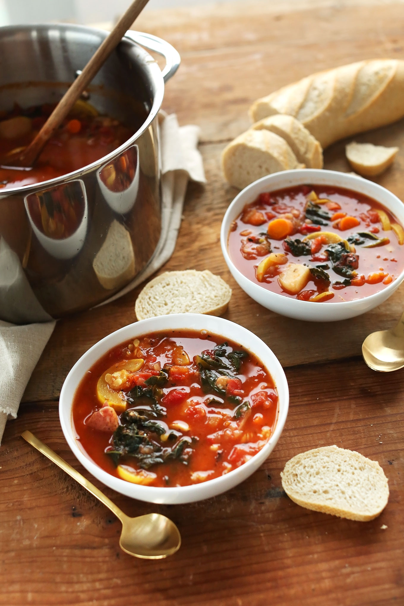 One-Pot White Bean and Vegetable Soup