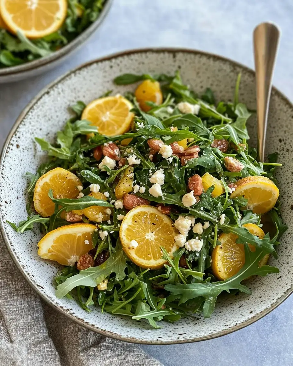 Arugula-Watercress Salad with Citrus Vinaigrette
