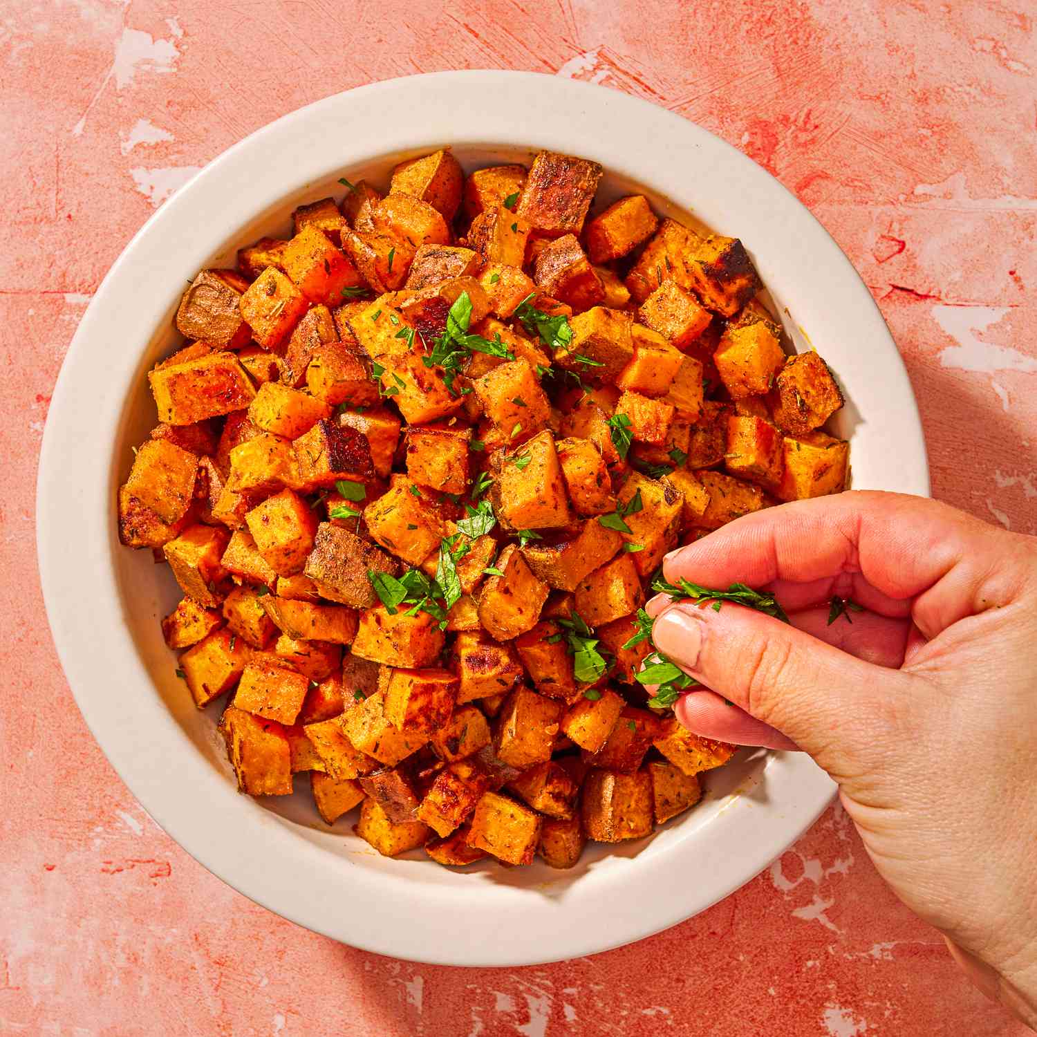 Cumin-Spiced Baked Sweet Potatoes