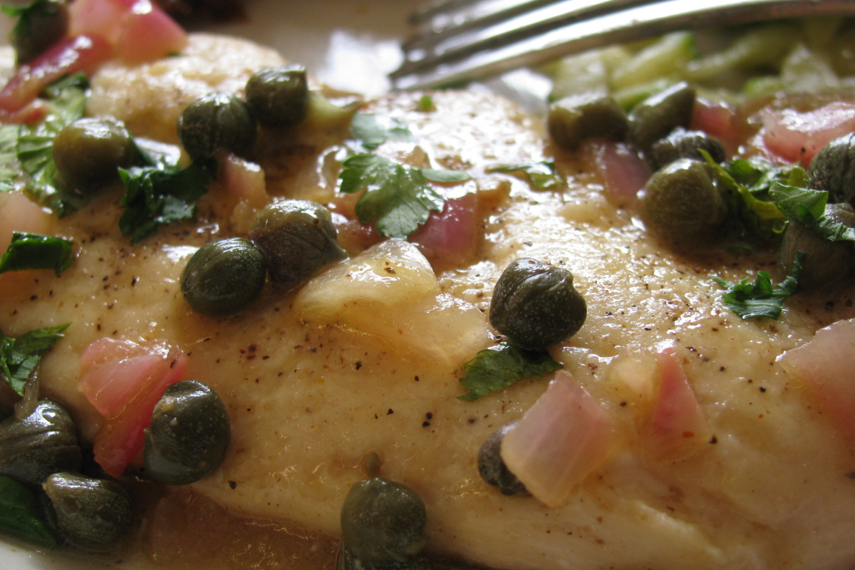 Lemon and Capers Baked Chicken