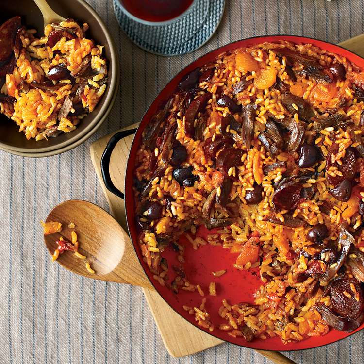 Tigris Rice with Lamb and Apricots