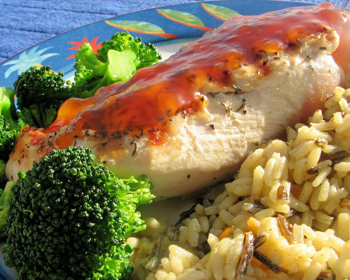 Aperol-Glazed Chicken Breasts