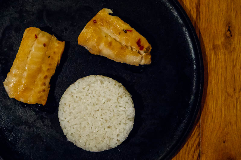 Miso-Marinated Grilled Fish with Pickled Ginger