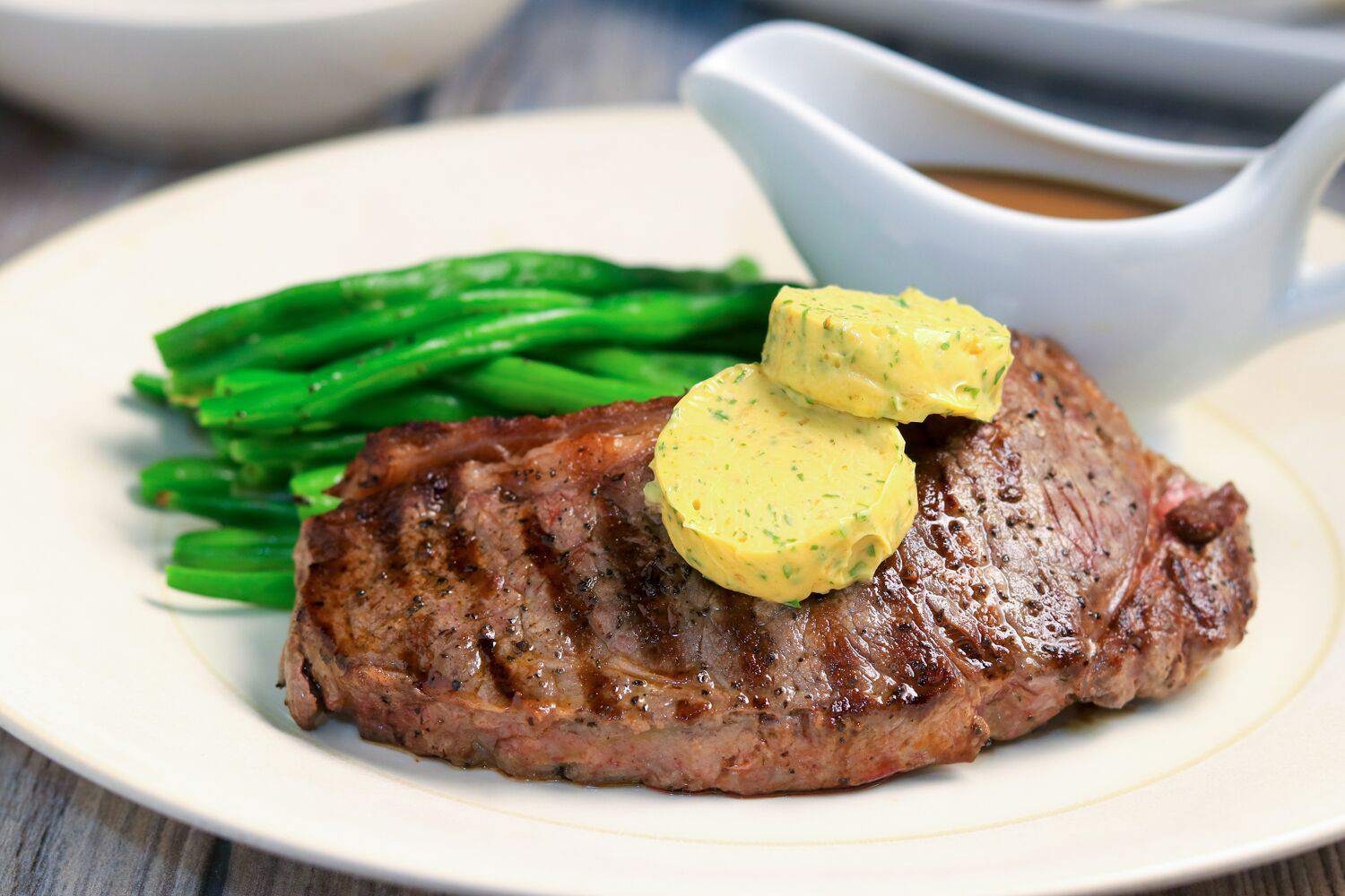 Blackened Steak with Garlic Butter