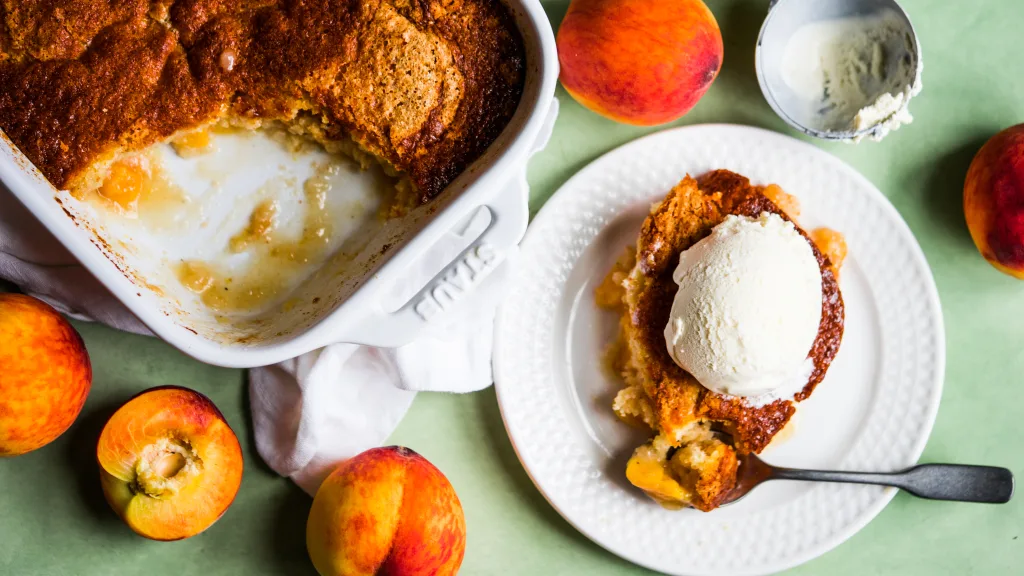 Oz-Enchanted Peach Cobbler