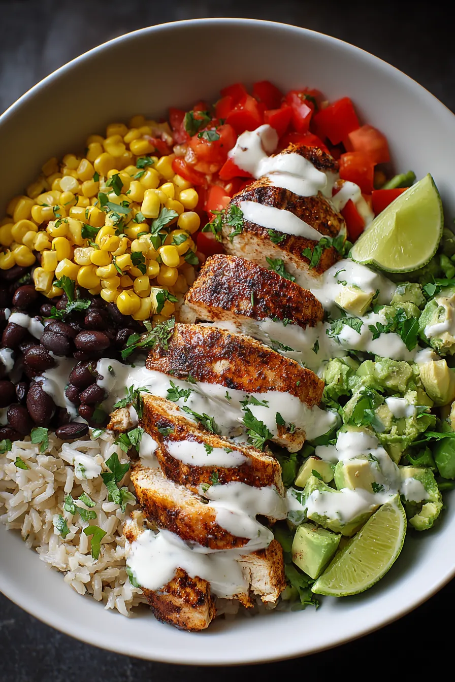 Chipotle-Glazed Chicken with Corn and Black Beans