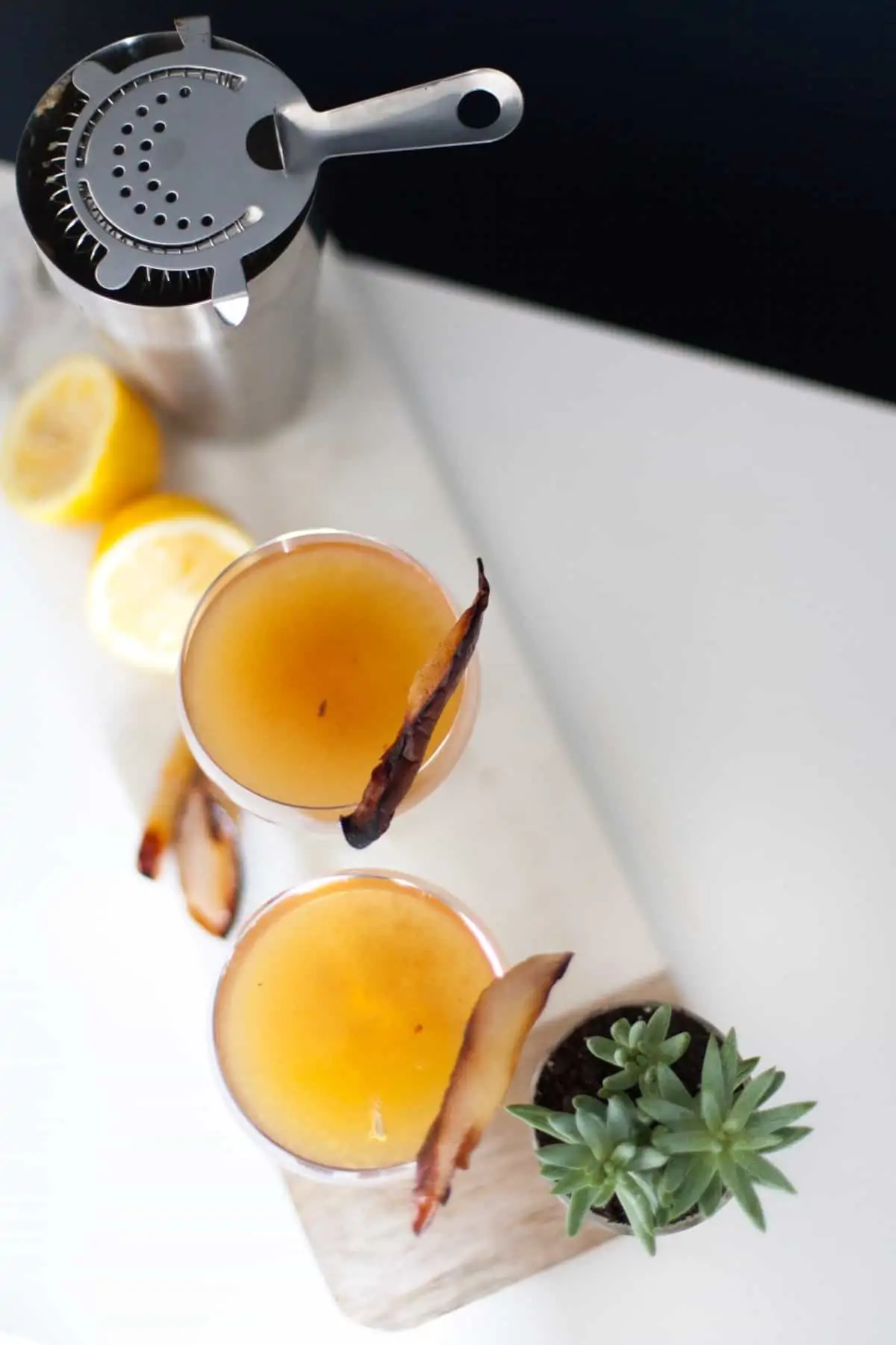 Maple-Smoked Bourbon Cocktail