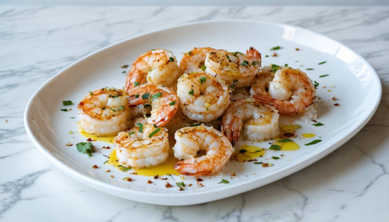 Grilled Lemon-Garlic Shrimp