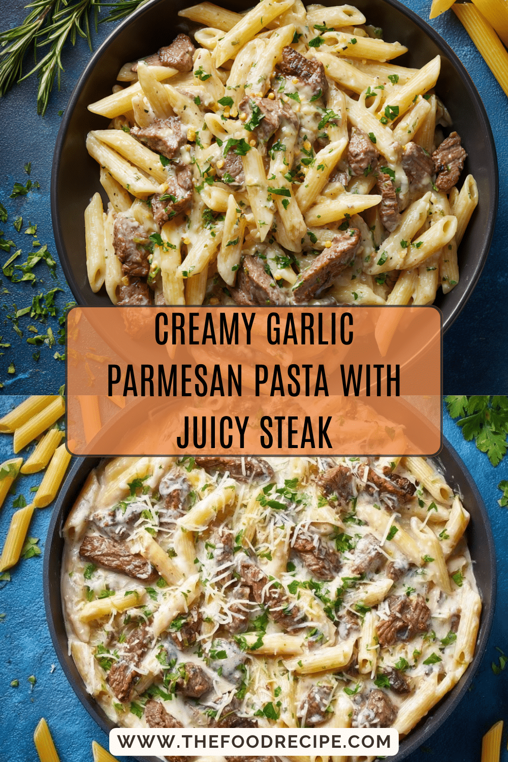 Best Comfort Food: Creamy Garlic Parmesan Pasta