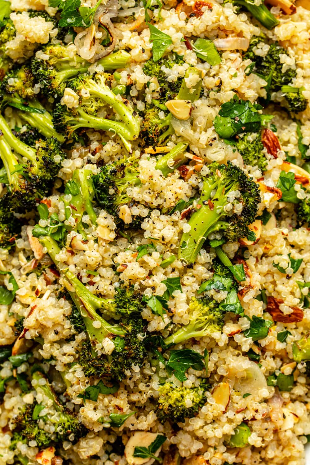 Best Healthy Option: Quinoa Salad with Roasted Veggies