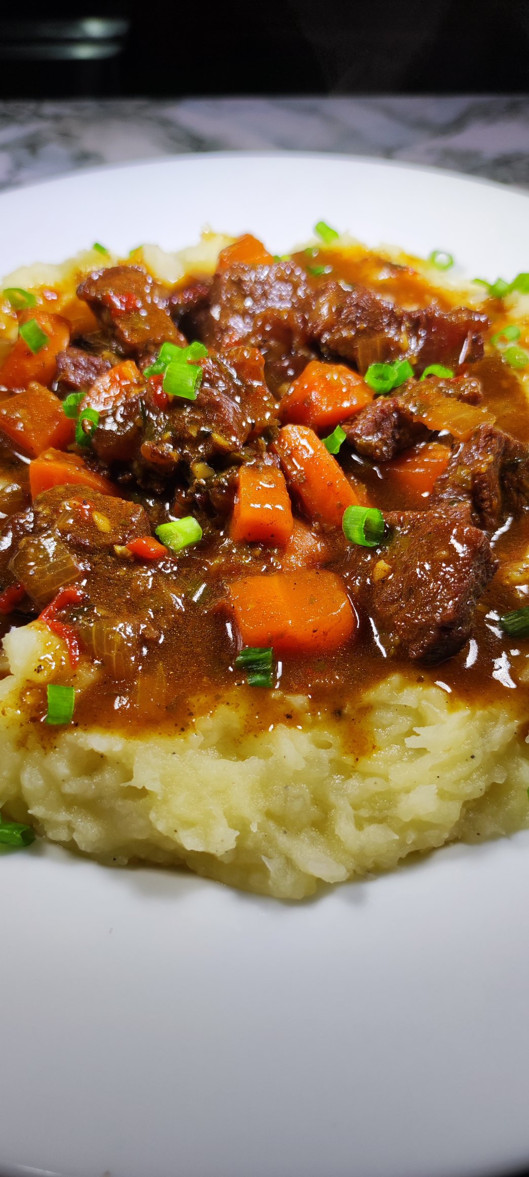 Heritage-Style Beef Stew with Carrots and Celery
