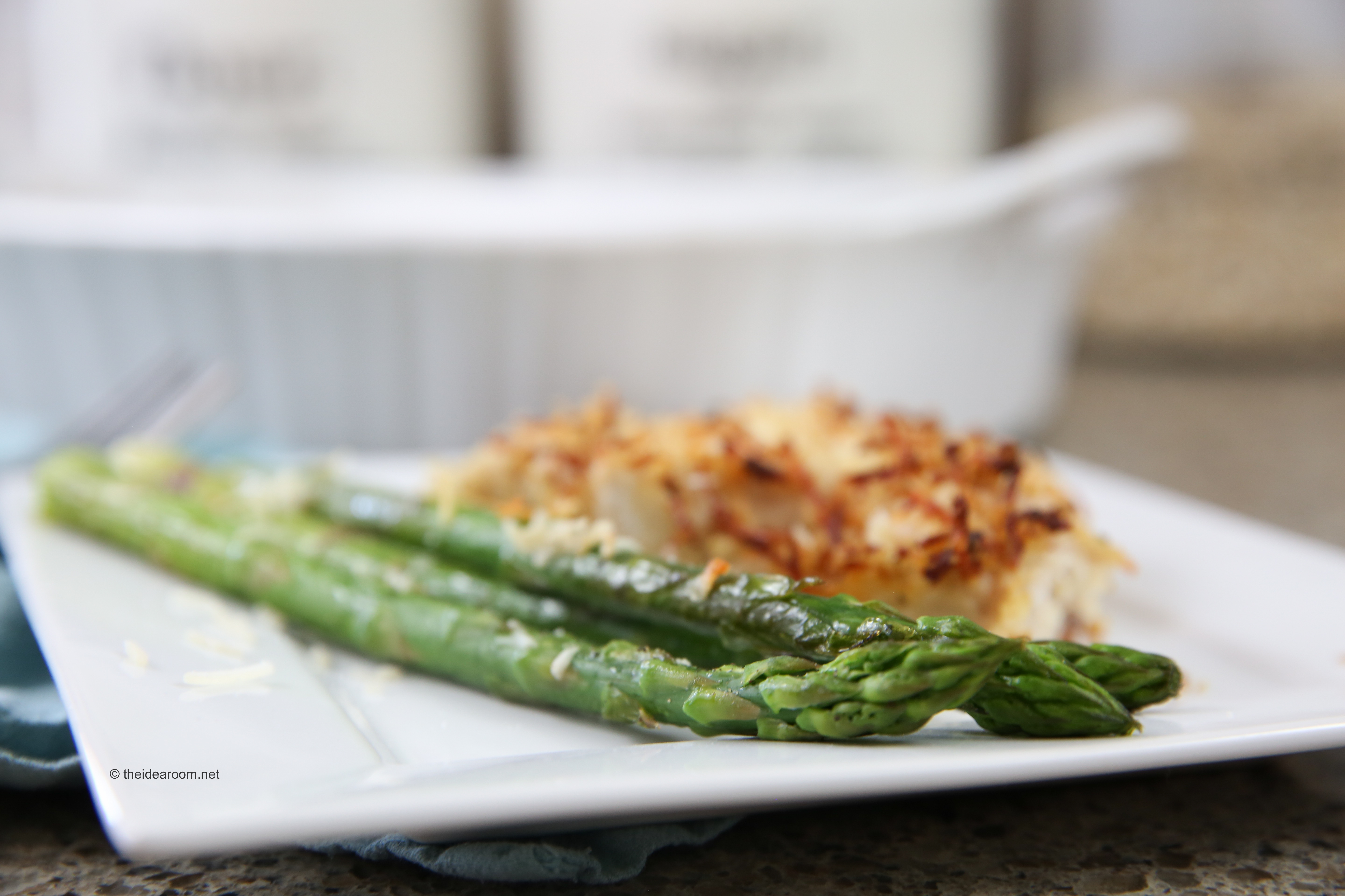 Garlic-Parmesan Roasted Asparagus