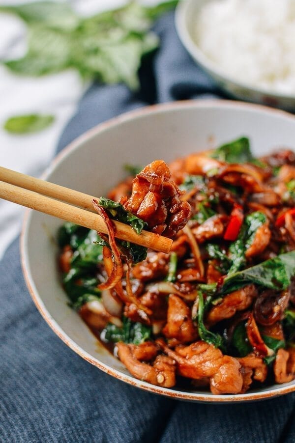 Thai-Inspired Grilled Chicken Stir-Fry