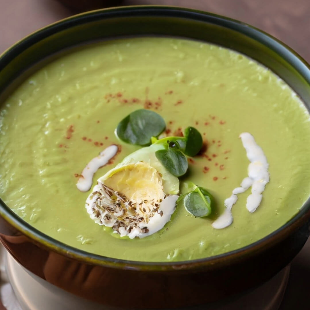 Avocado and Bacon Soup