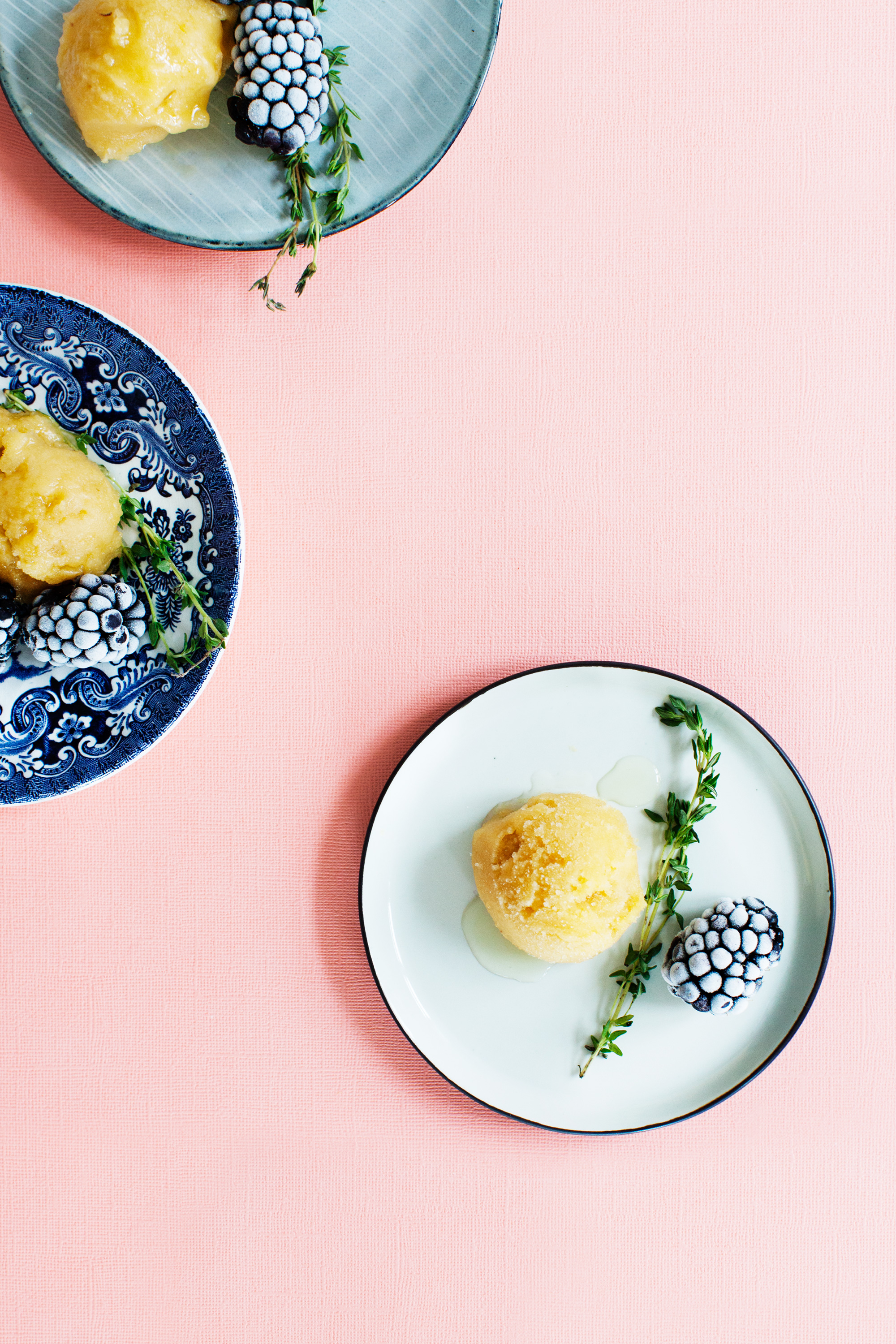 Sunshine Peach Sorbet