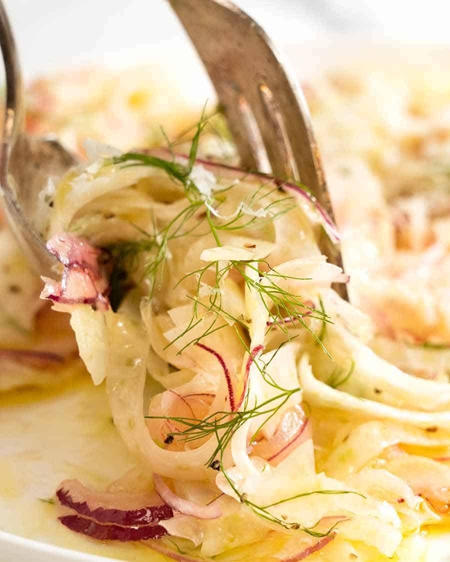 Aperol-Fennel Salad