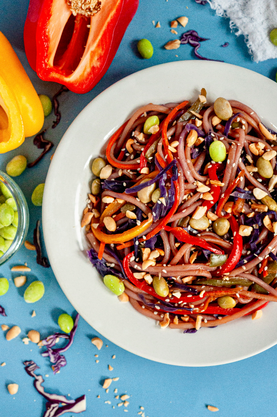 Rainbow Veggie Stir-Fry with Pineapple Glaze