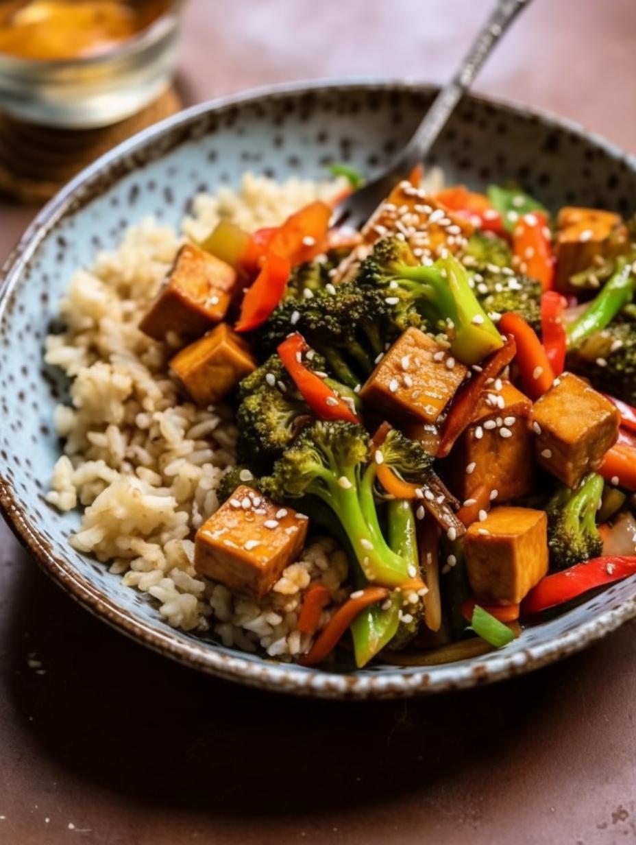 Miso-Infused Tofu Stir-Fry
