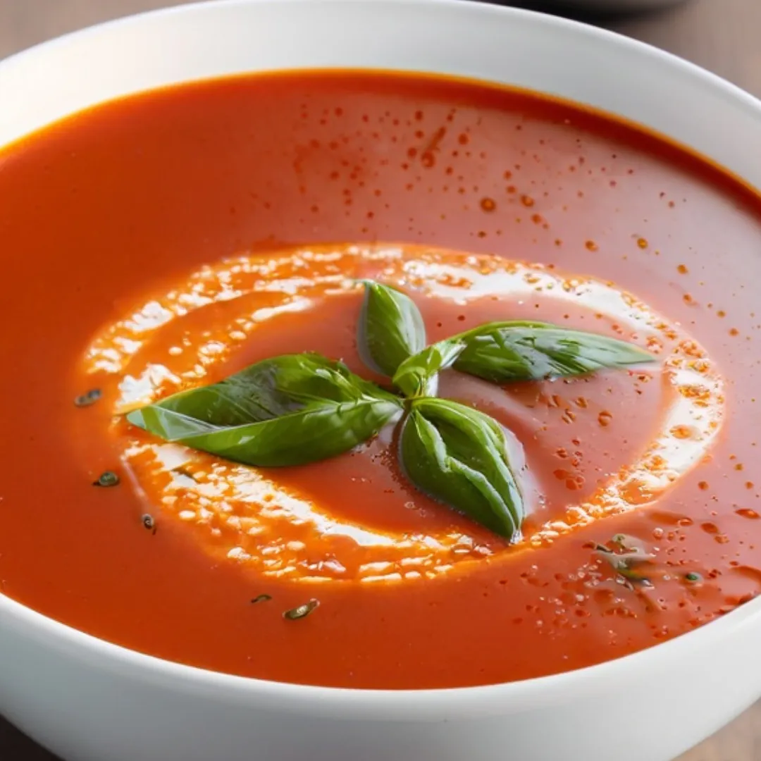 Slow-Roasted Tomato & Herb Soup