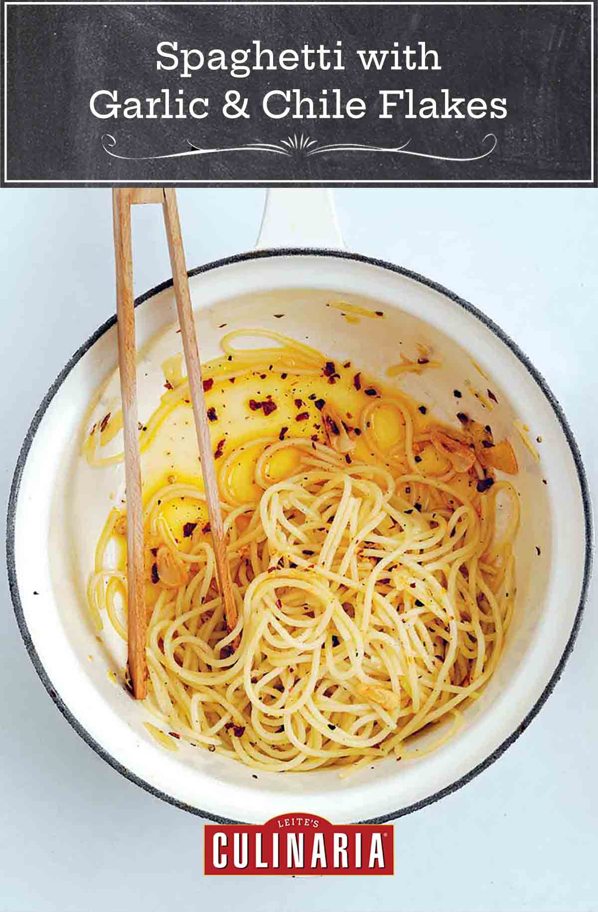 Roasted Garlic and Chili Flakes Spaghetti