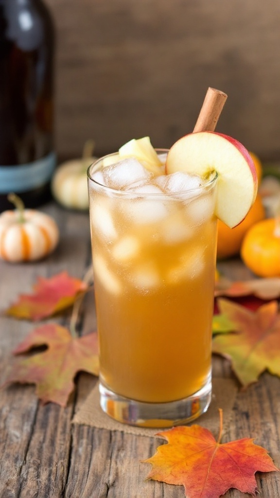 Maple Apple Bourbon Smash