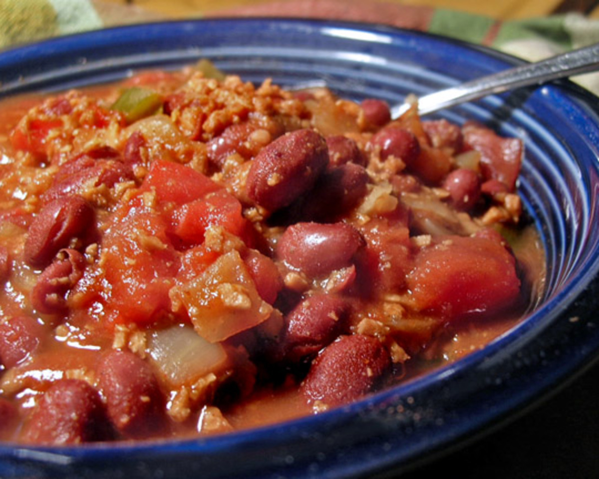 Half-Cheese Bean Chili