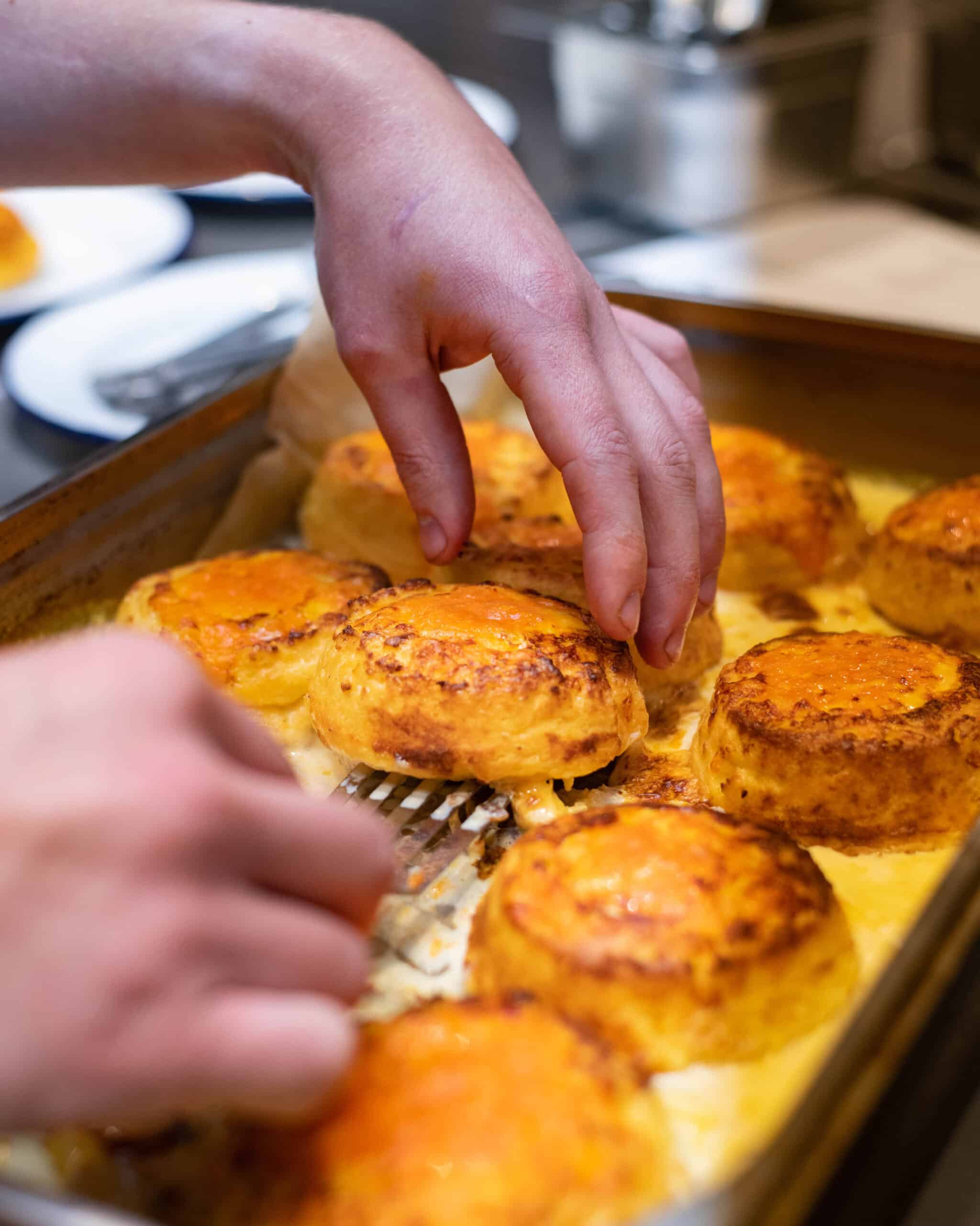 Baked Egg and Cheddar Soufflé