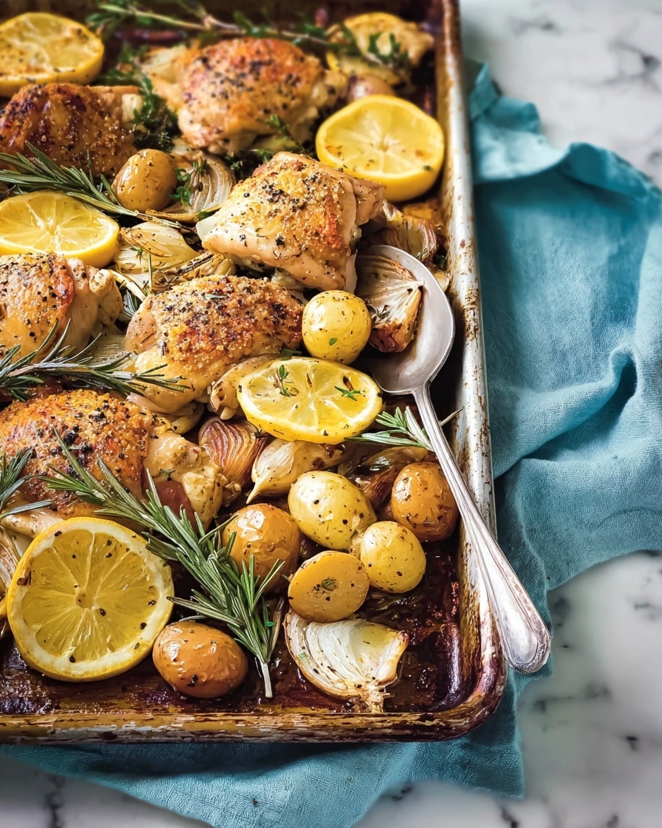 One-Pot Lemon and Rosemary Chicken with Potatoes