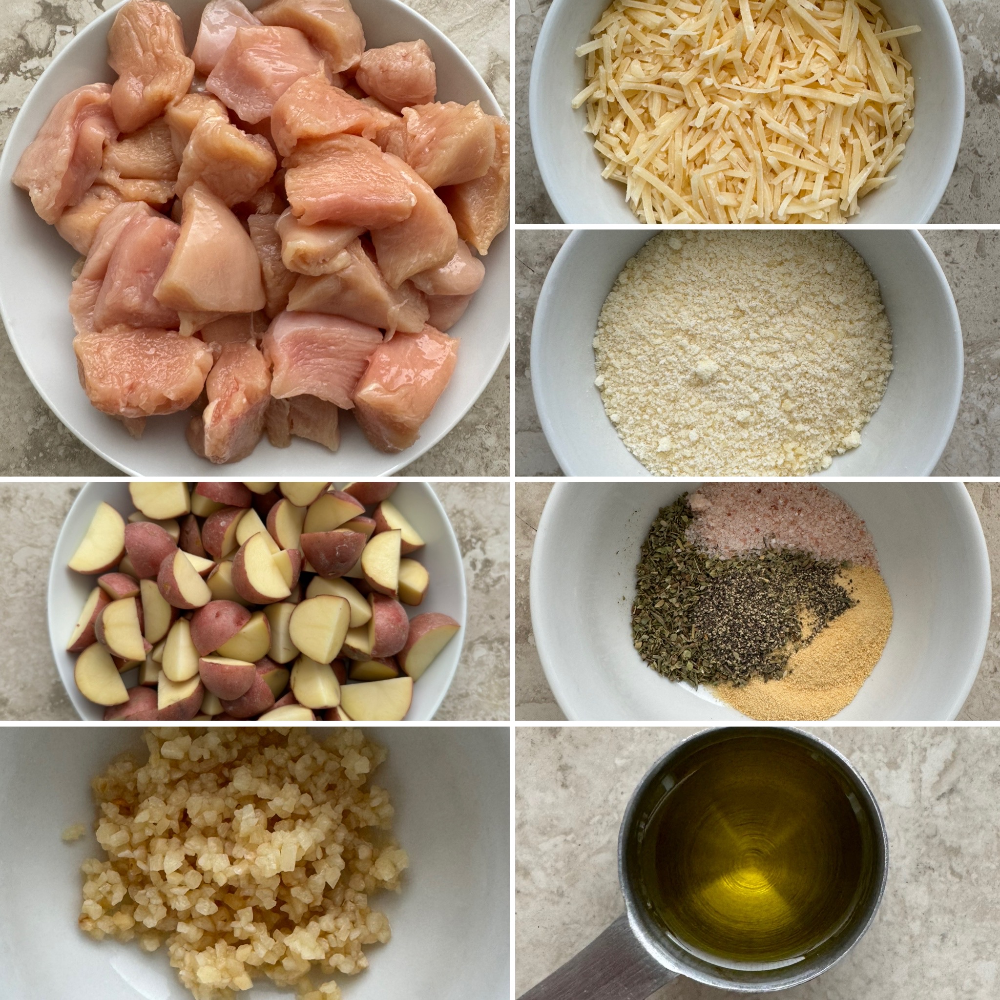 Slow Cooker Garlic-Parmesan Chicken with Potatoes and Carrots