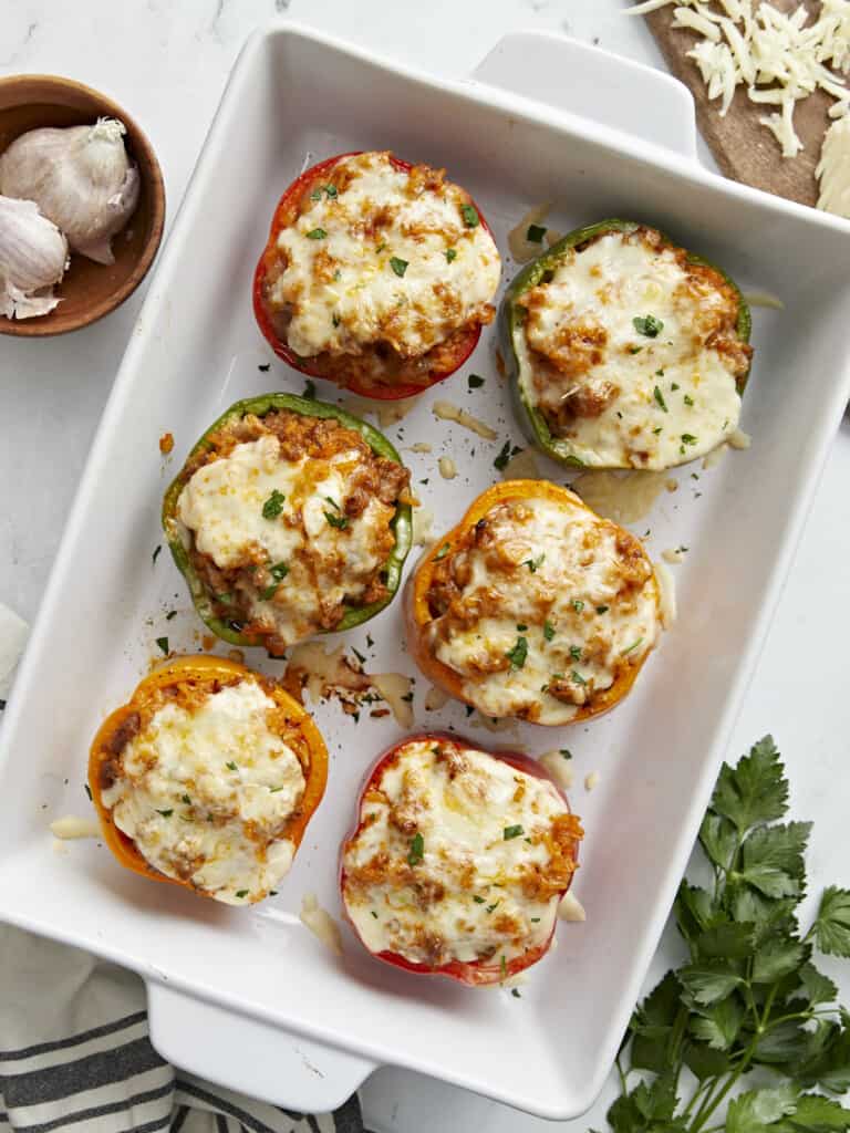 Grilled Pineapple and Coconut-Stuffed Bell Peppers