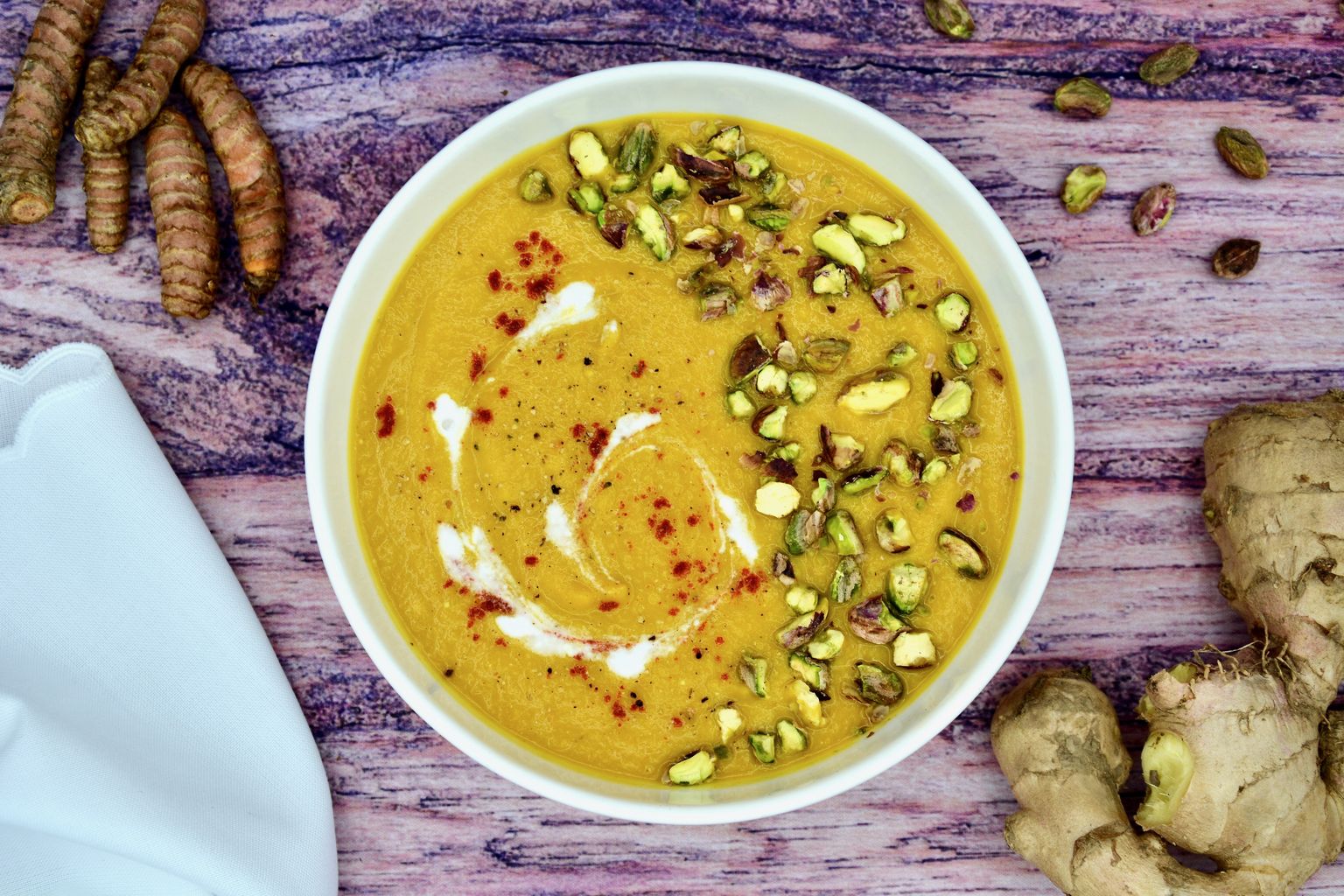 Creamy Carrot and Ginger Soup