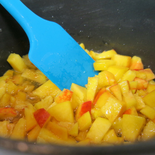 Texas Peach & Berry Compote